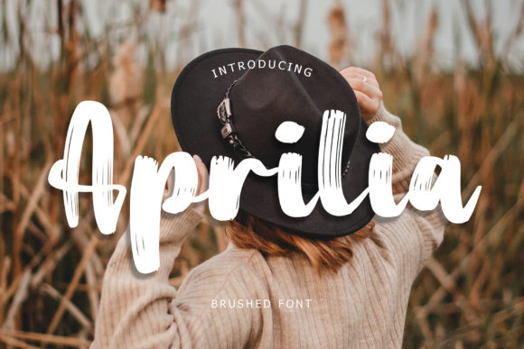 Aprilia Font: A Bold Handwritten Style for Modern Designs