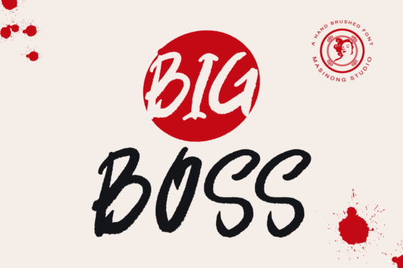 Big Boss: The Bold Display Font for Impactful Branding
