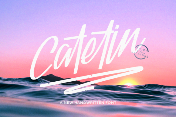 Bringing Designs to Life with the Catetin Handwritten Font