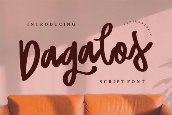 Dagalos: A Unique Handwritten Font