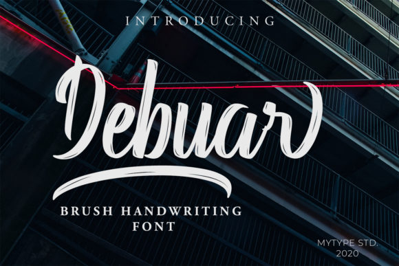 Debuar: A Flowing Script for Modern Brands
