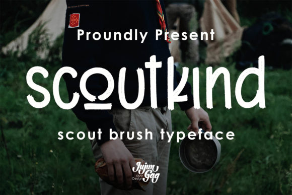 Evaluating Scoutkind: A Quirky Brushed Display Font for Informal Designs