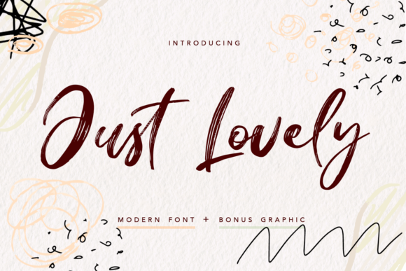 Just Lovely: Elevate Designs with Elegant Script