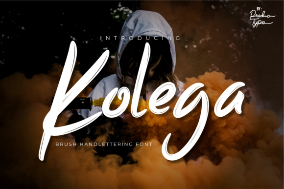 Kolega: The Bold Brushed Font for Urban Design