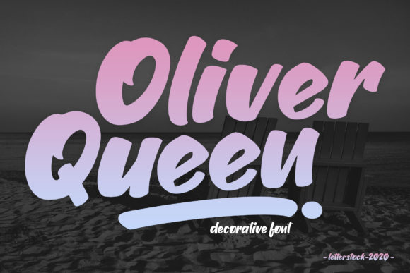 Oliver Queen: A Bold Display Font for Modern Branding