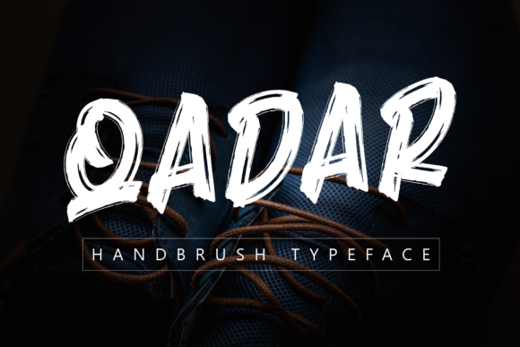 Qadar: A Bold Brush Font for Impactful Branding