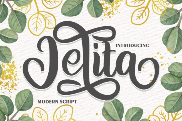 Unlock Bold Creativity with Jelita Font