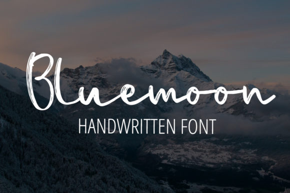 Unlocking Design Potential with the Bluemoon Handwritten Font