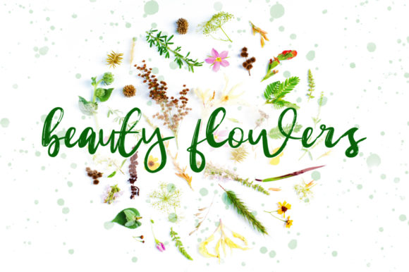 Why Beauty Flowers is the Perfect Handwritten Font for Your Next Creative Project